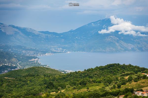 Golfo di Policastro visto da Bosco (SA)